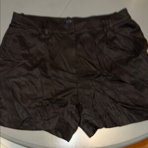 J Crew size 14 100% tencel shorts in black